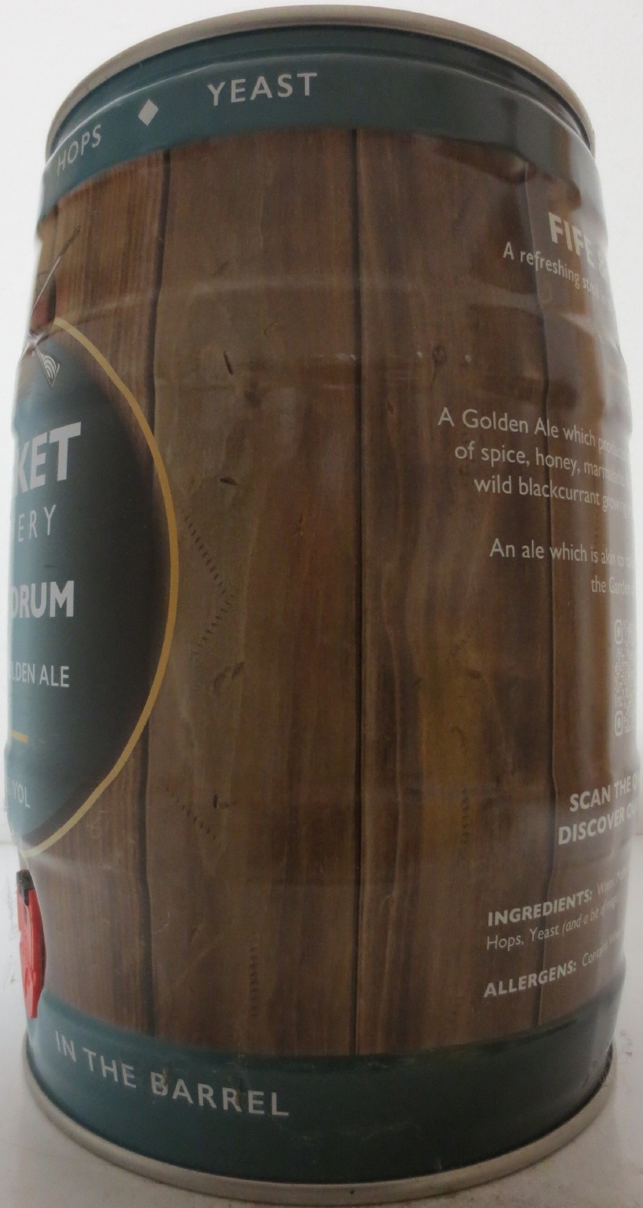 MUSKET BREWERY FIFE & DRUM KENTISH GOLDEN ALE (5L) Nr.1