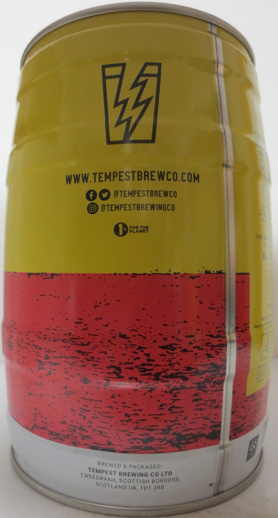 TEMPEST BREWING CO PALE ARMADILLO (5L) Nr.1 