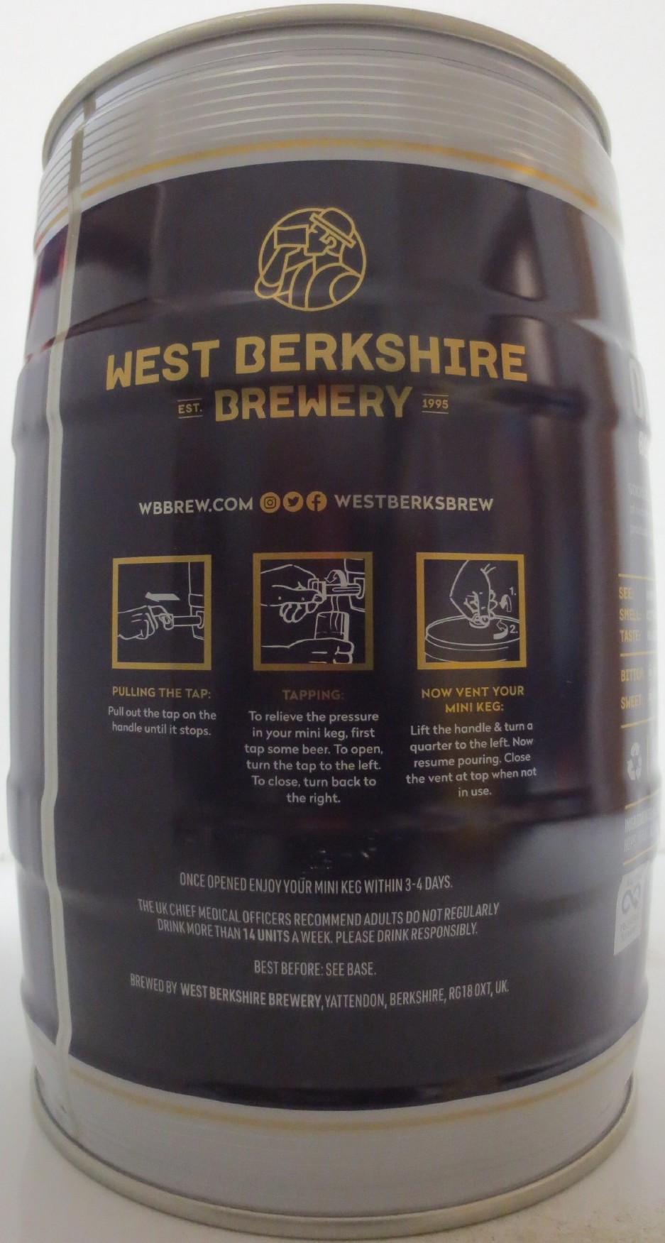 WEST BERKSHIRE BREWERY GOOD OLD DAD BEST BITTER (5L) Nr.1