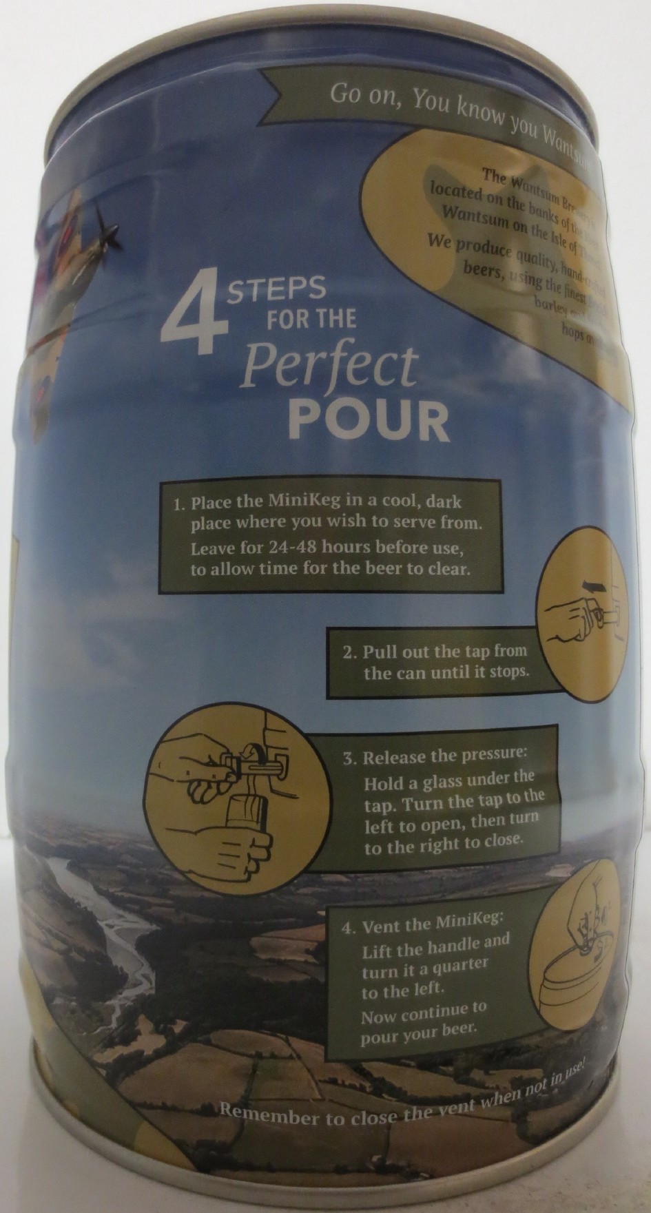 WANTSUM HURRICANE NEW WORL IPA  ALC 4.5% VOL (5L) Nr.1