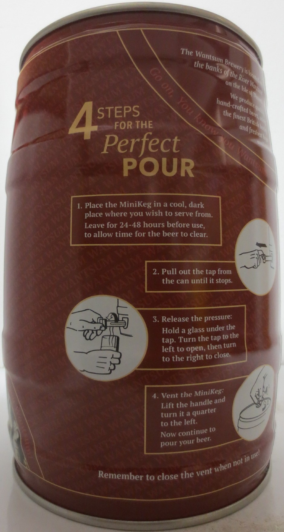 WANTSUM IMPERIUM Kent Best Bitter  ALC 4.0% VOL (5L) Nr.1