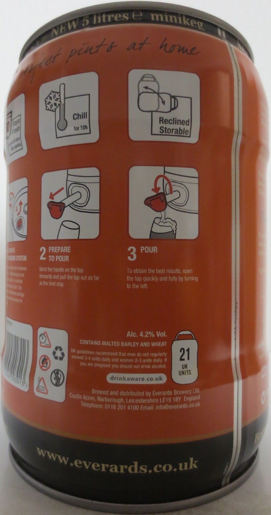 EVERARDS TIGER Crafted perfecti (5L) Nr.1 