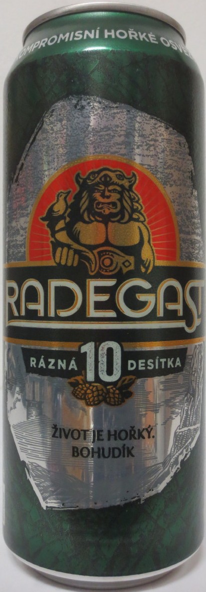RADEGAST 10 RÁZNÁ DESÍTKA (CZ) (50cl) (B/O) č.1
