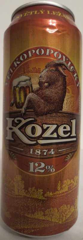 VELKOPOPOVICKÝ Kozel 1874 12% (SK) (50cl) (B/O) č.1