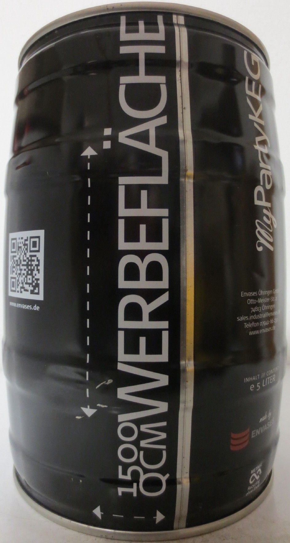 AFFENGEILE WERBEFÄSSER (5L) Nr.4 (černý č.1)  
