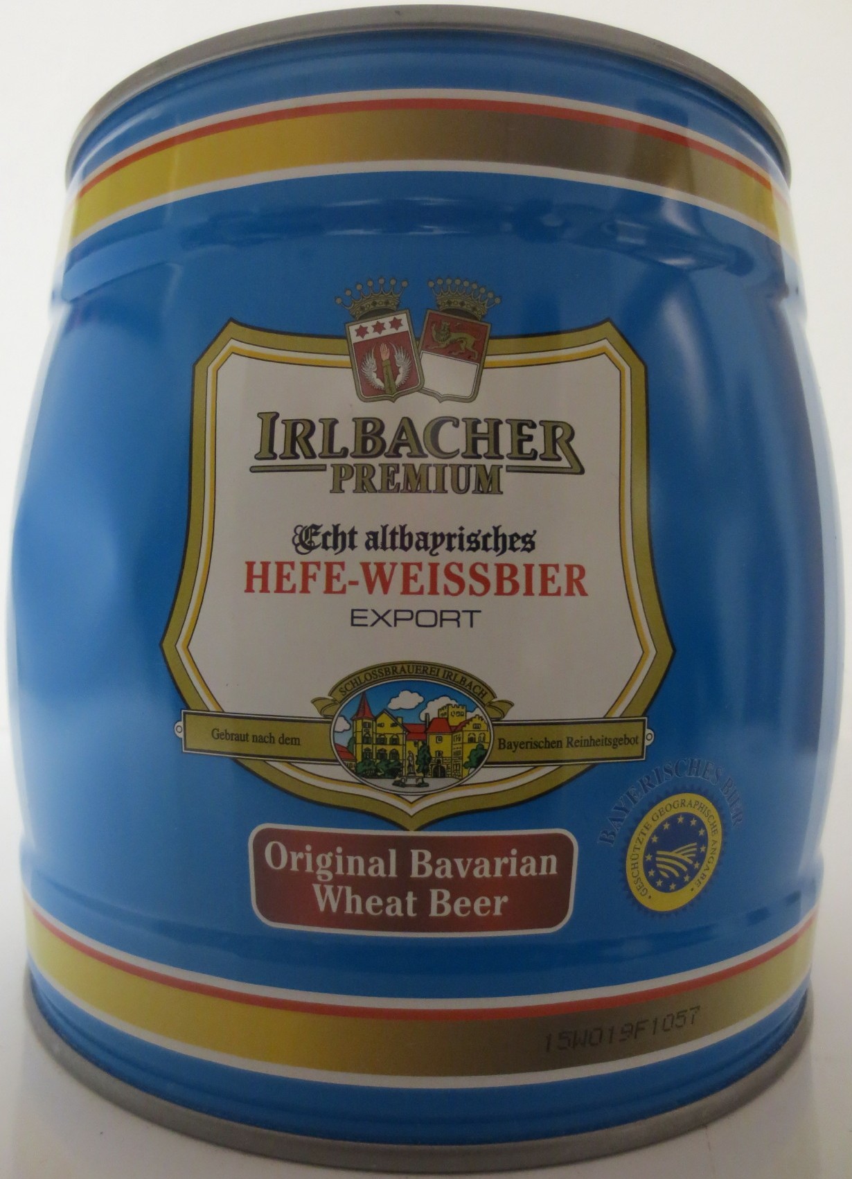 IRLBACHER PREMIUM Echt altbayrisches HEFE-WEISSBIER EXPORT (3,1L) Nr.1