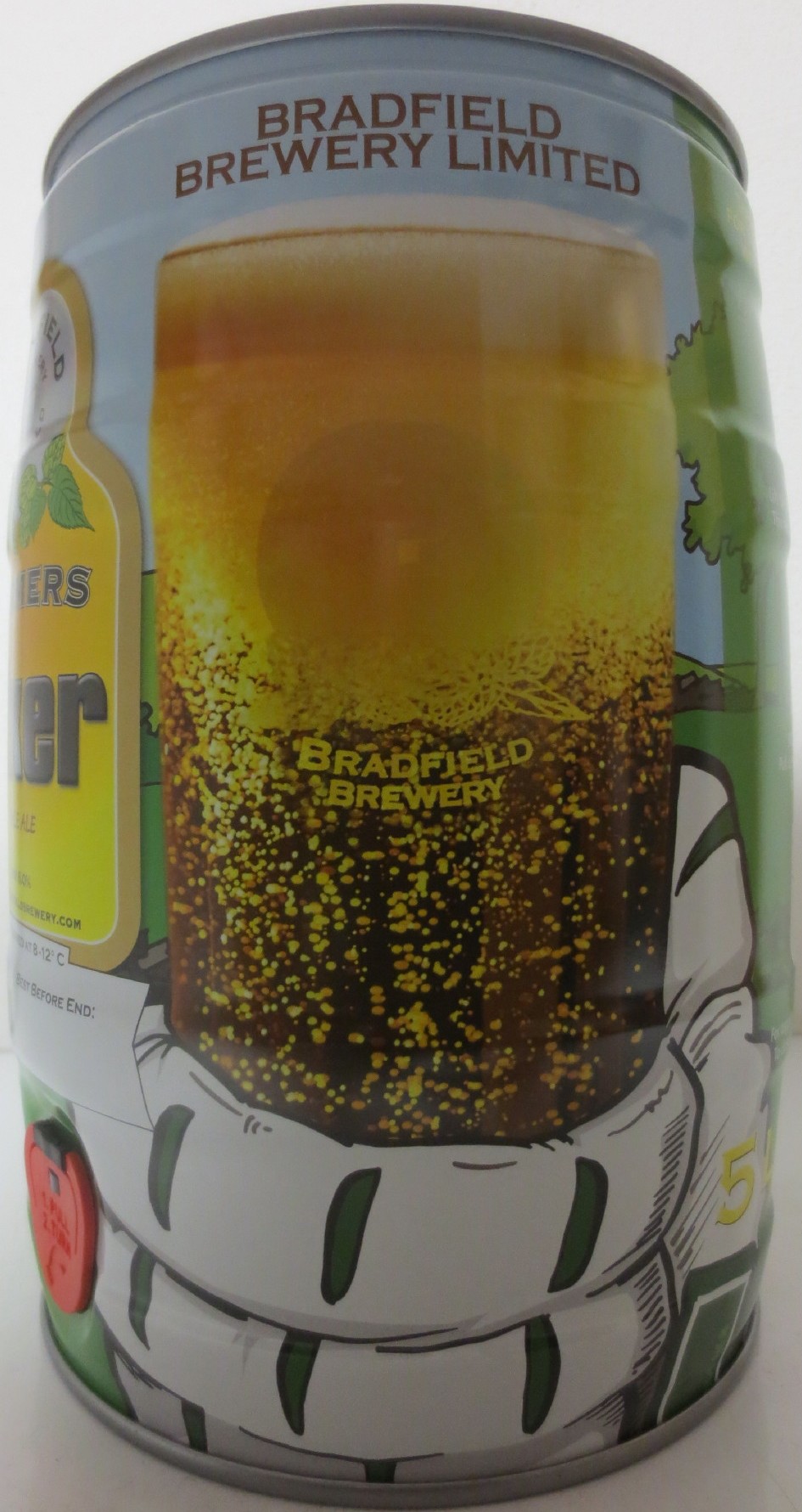 BRADFIELD BREWERY FARMERS sixer PALE ALE (5L) Nr.1