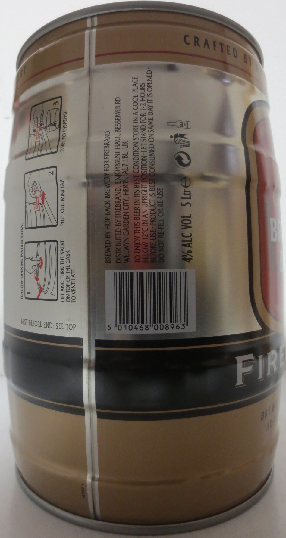 FIREBRAND Great BRITISH BEER (5L) Nr.1 