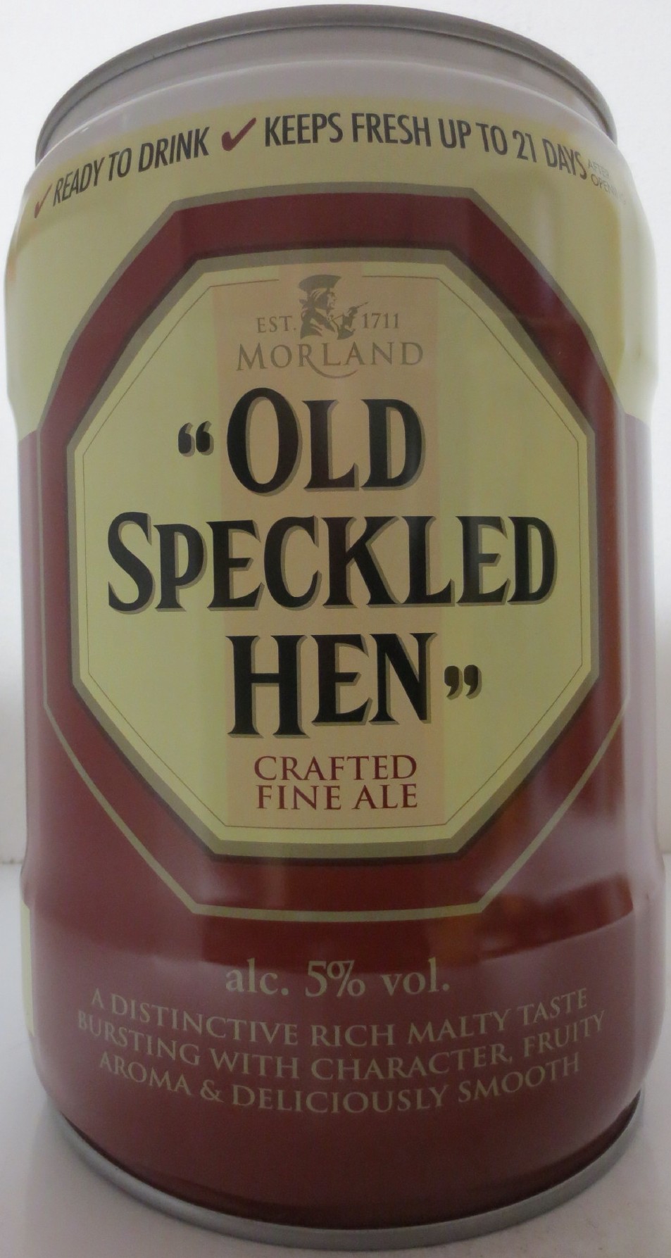 MORLAND OLD SPECKLED HEN CRAFTED FINE ALE (5L) Nr.5