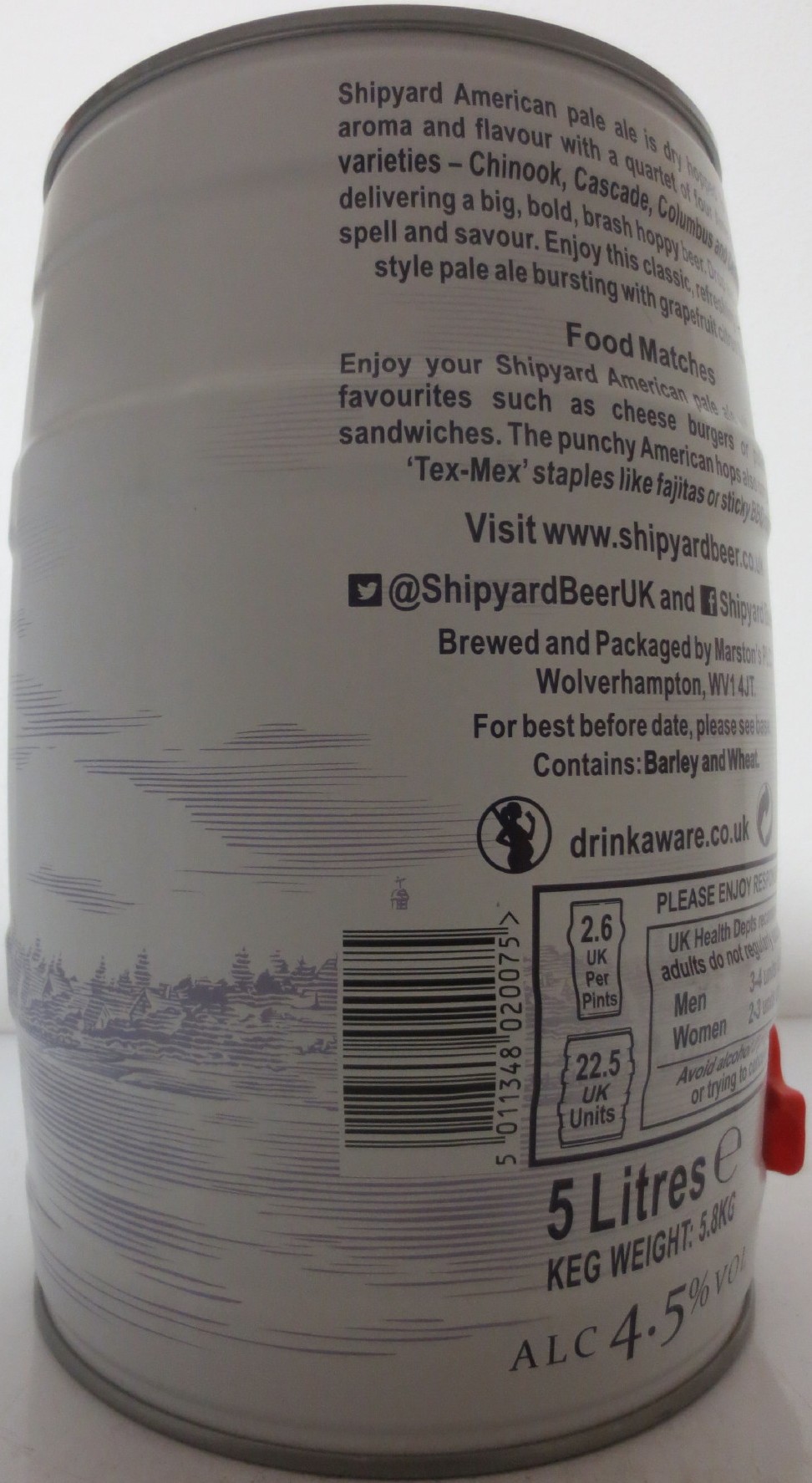 SHIPYARD AMERICAN PALE ALE (5L) Nr.1 