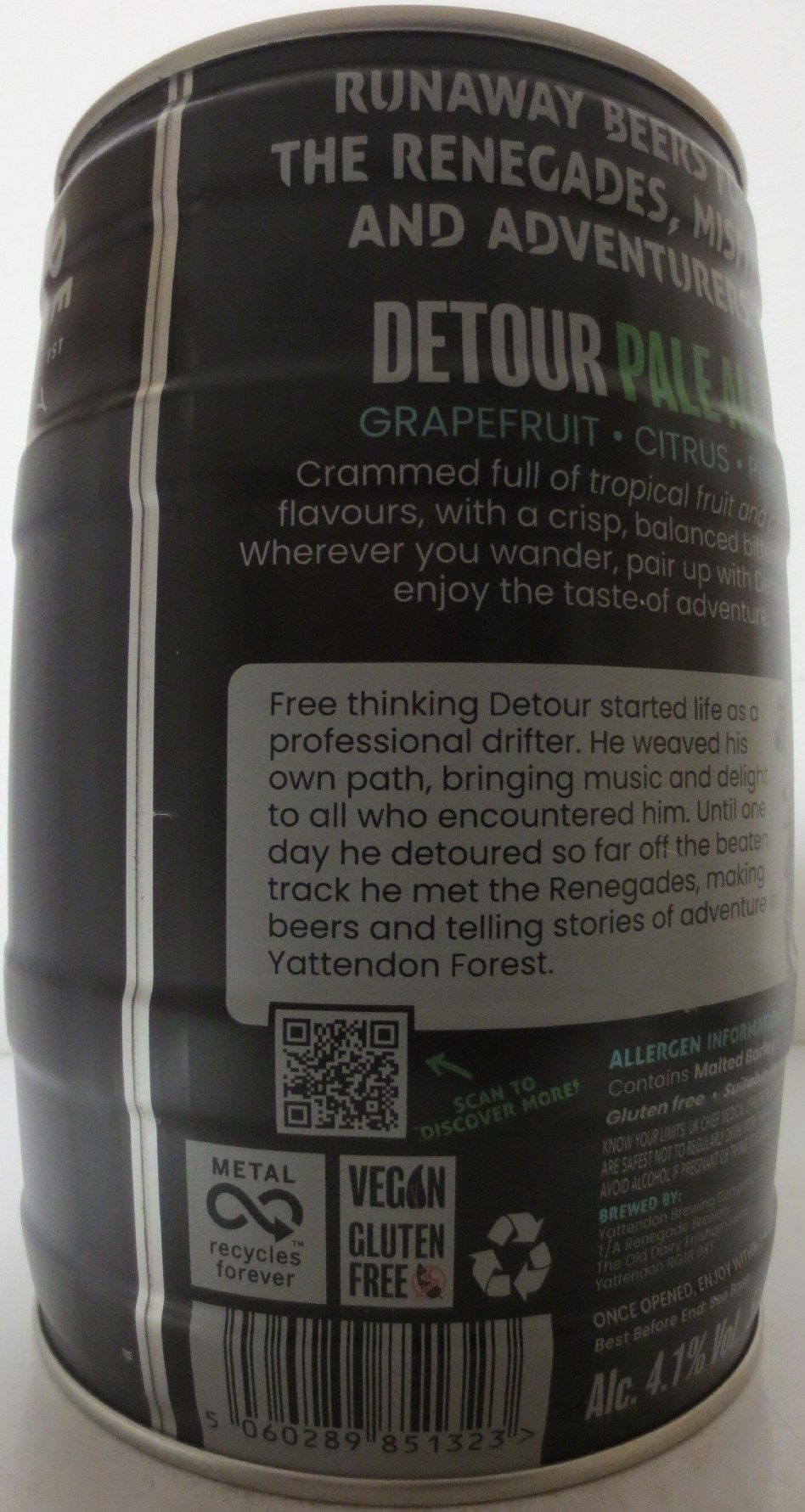 RENEGADE BREWERY DETOUR PALE ALE (5L) Nr.1 