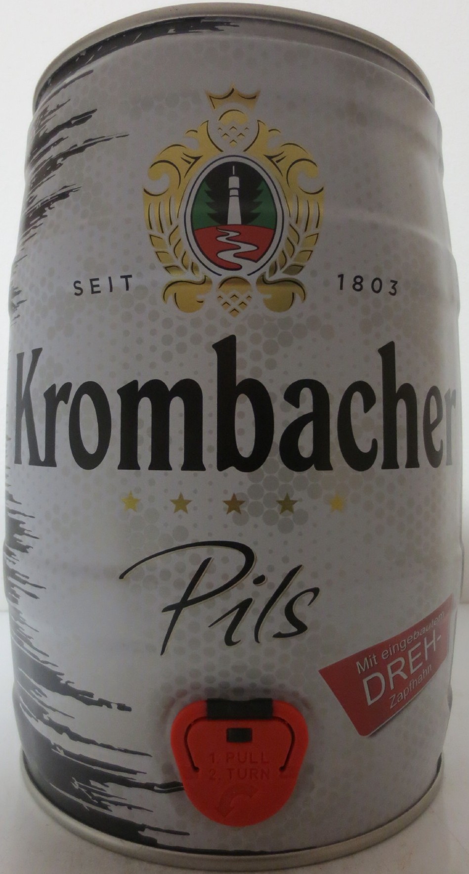 Krombacher Pils W:O:A ESTD. 1990 WACKEN.COM (5L) Nr.1