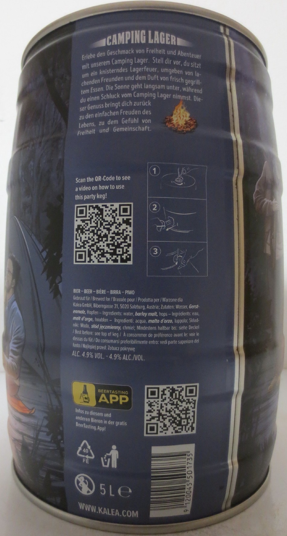 CAMPING LAGER ORIGINAL (5L) Nr.1 