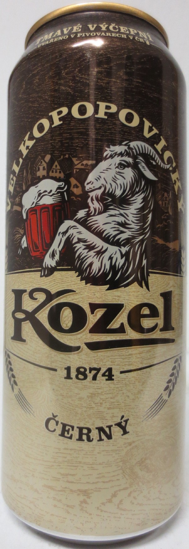 VELKOPOPOVICKÝ Kozel 1874 ČERNÝ (CZ) (50cl) (B/O) č.1