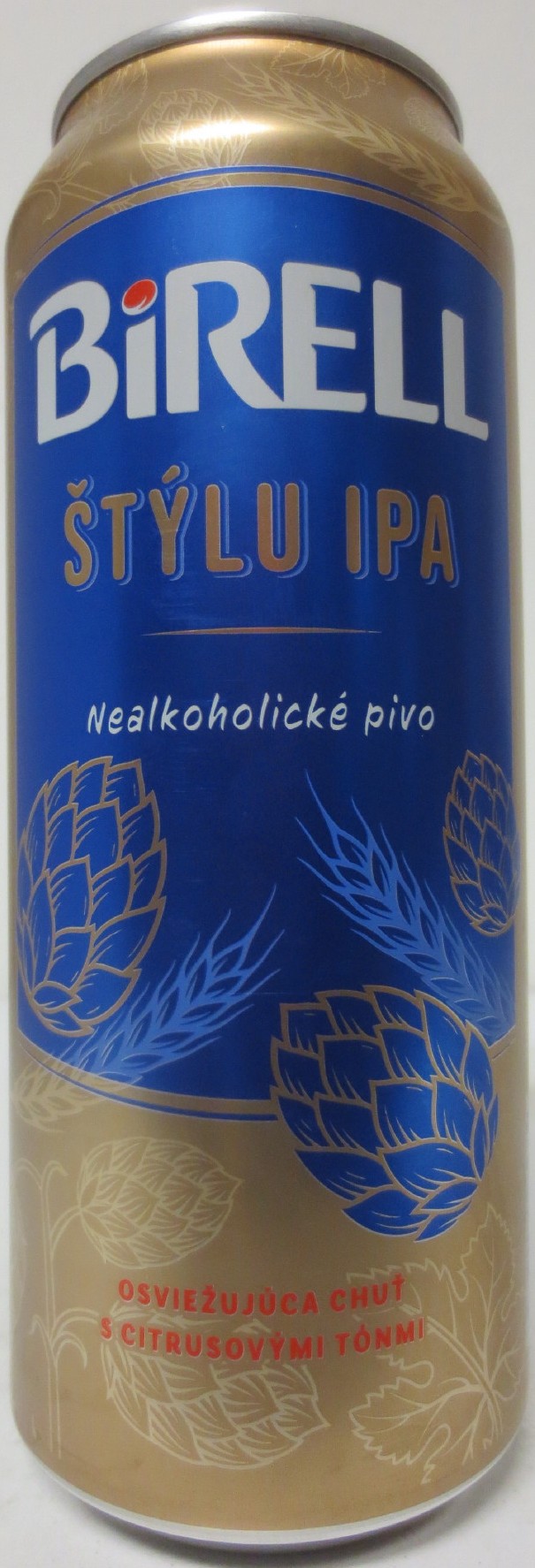 BIRELL STYLLU IPA Nealkoholické pivo OSVĚŽUJÍCÍ CHUŤ S CITRUSOVÝMI TÓNY (50cl) (B/O) č.1 