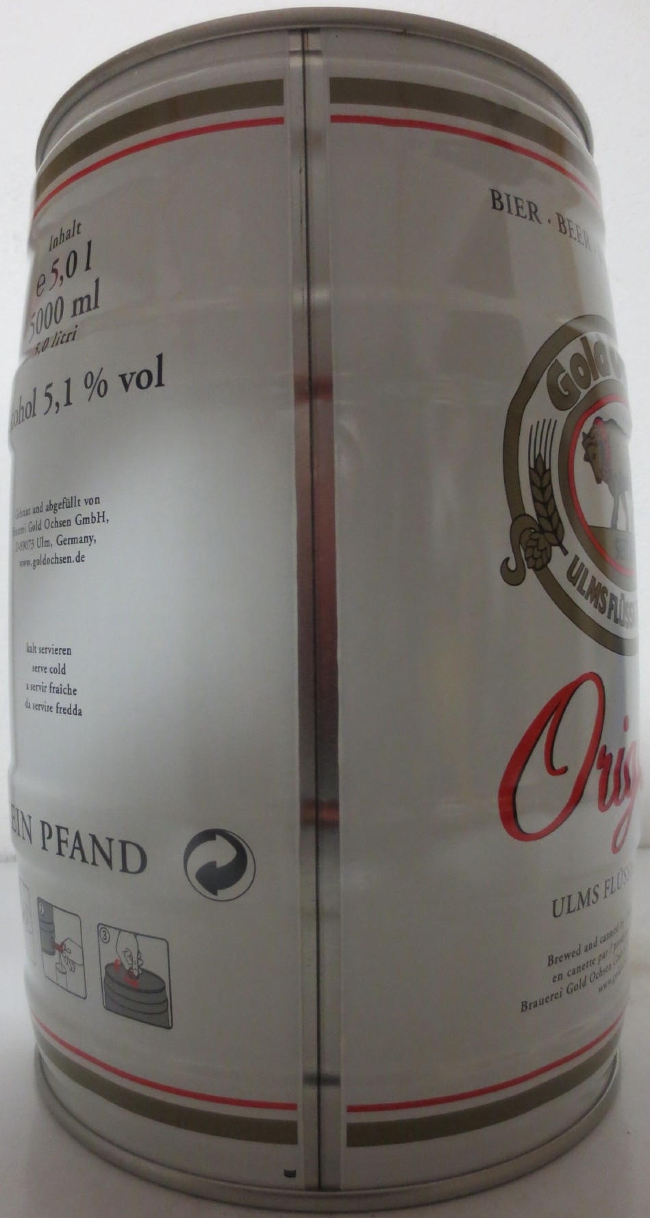 Golden Ochsen Original ULMS FLÜSSIGES GOLD (5L) Nr.2 