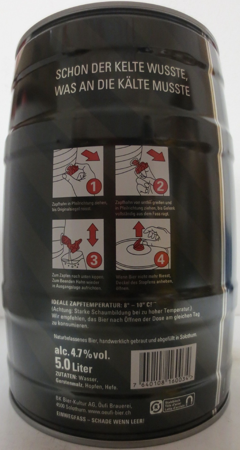 Öufi 11 SOLOTHURNER HELLES LAGER (5L) Nr.1 