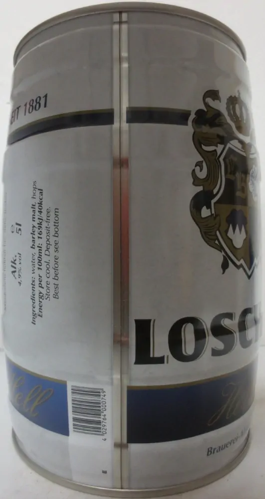 LOSCHER (blue) (5L) Nr.1 