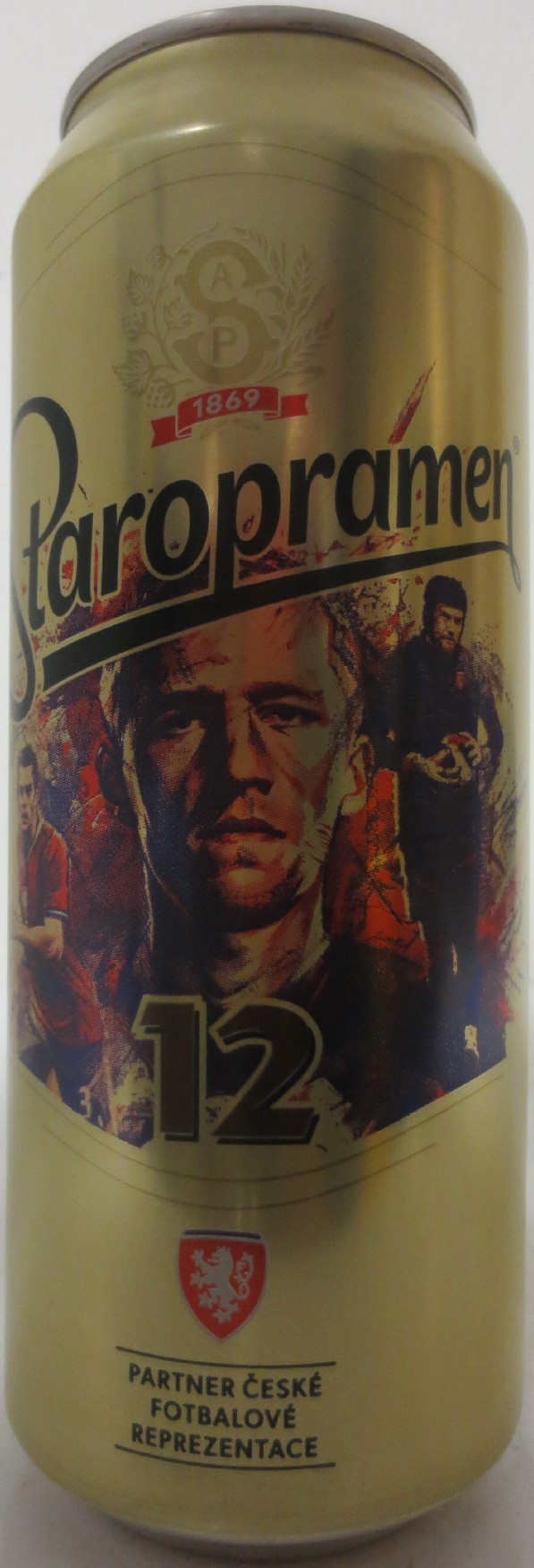 Staropramen 12 PARTNER ČESKÉ FOTBALOVÉ REPREZENTACE (50cl) (B/O) č.1