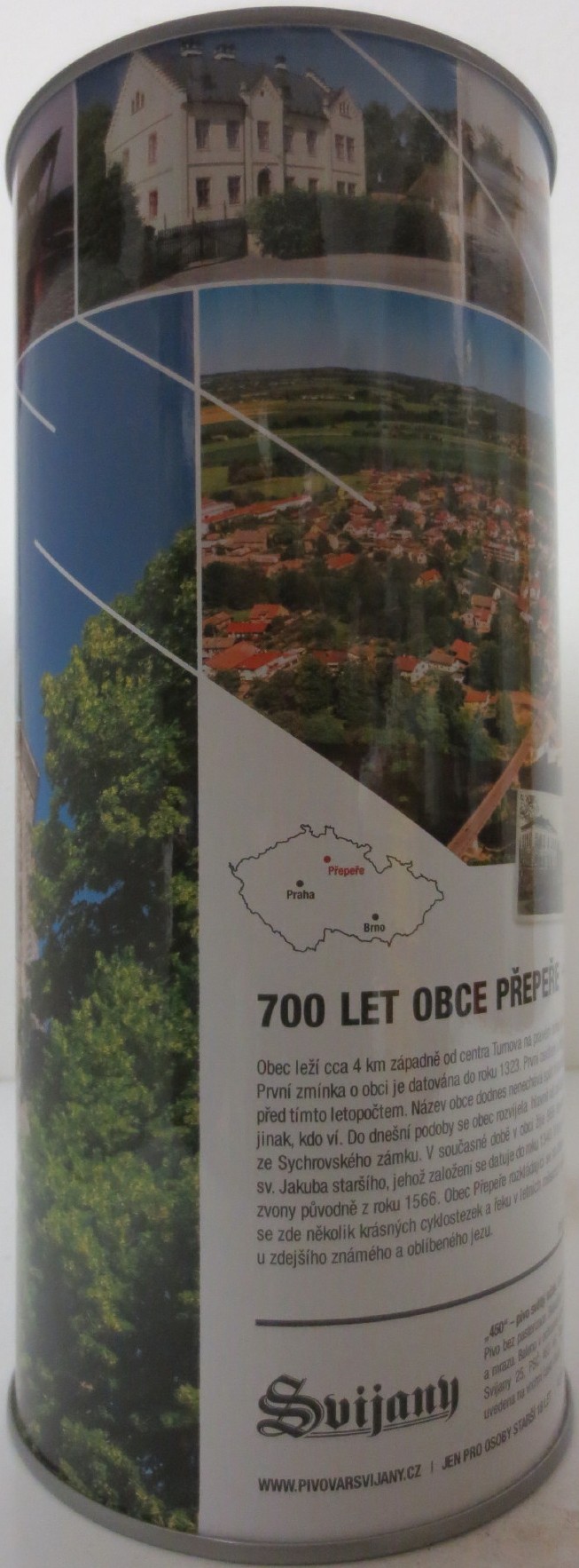 Svijany 450 - pivo světlý ležák PŘEPEŘE 700 LET 1323-2023 (200cl) č.1