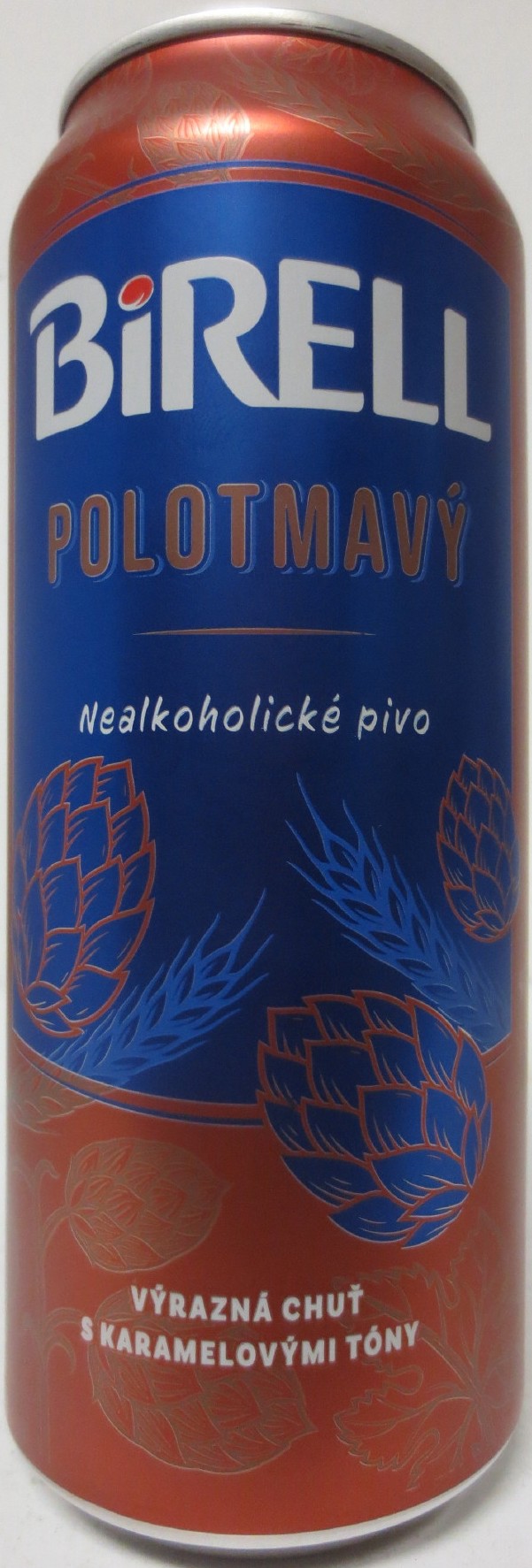 BIRELL POLOTMAVÝ Nealkoholické pivo VÝRAZNÁ CHUŤ S KARAMELOVÝMI TÓNY (50cl) (B/O) č.1