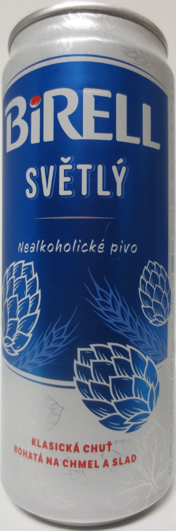 BIRELL SVĚTLÝ Nealkoholické pivo KLASICKÁ CHUŤ BOHATÁ NA CHMEL A SLAD (33cl) (B/O) č.1