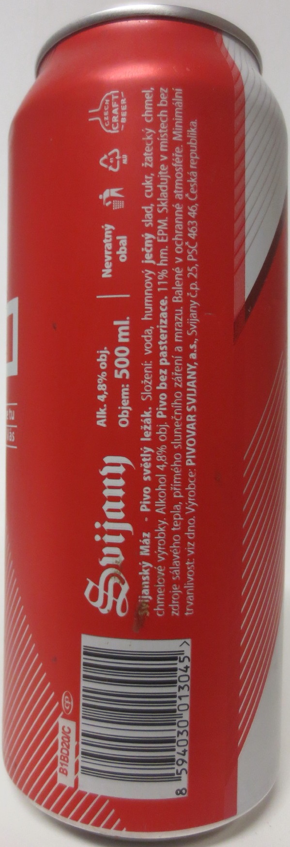 Svijany Svijanský Máz PRO-DOMA Slavíme 30 let DĚKUJEME, ŽE STAVÍTE S NÁMI. (CZ) (50cl) (T/O) č.1 