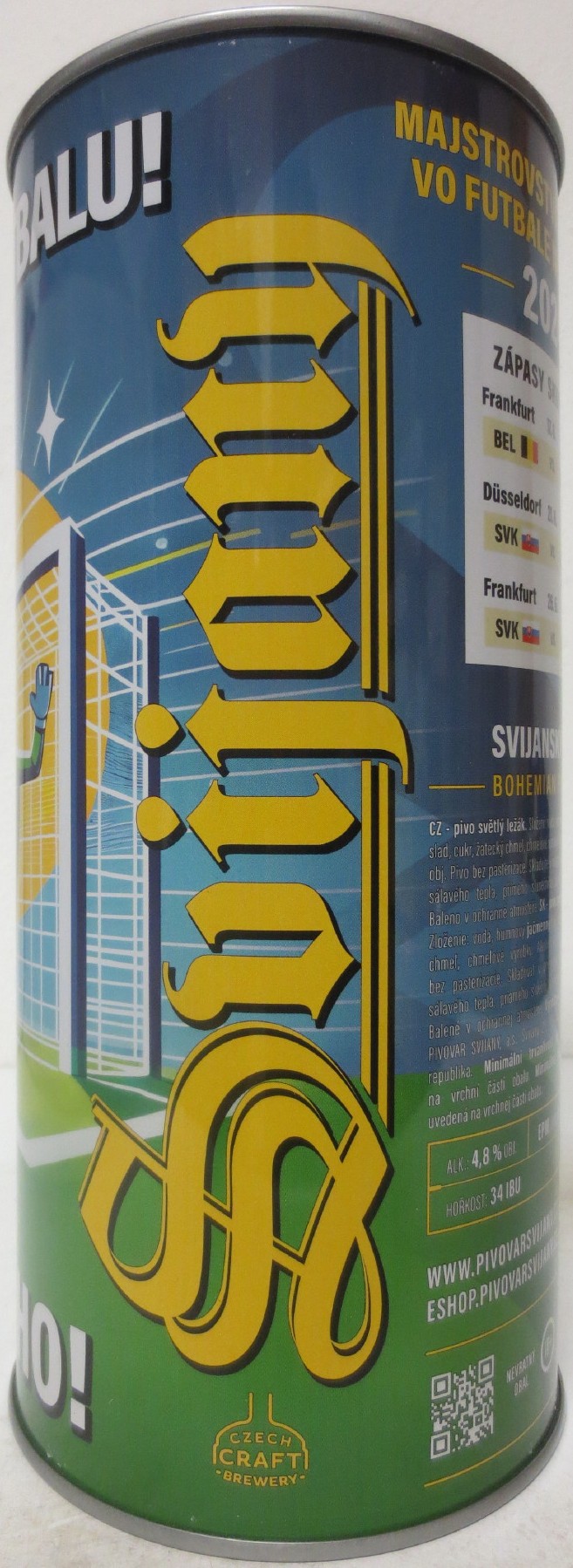 Svijany SVIJANSKÝ MÁZ SVIJANY FANDÍ FOTBALU 2024 SOKOLI, DO TOHO! (200cl) č.1 