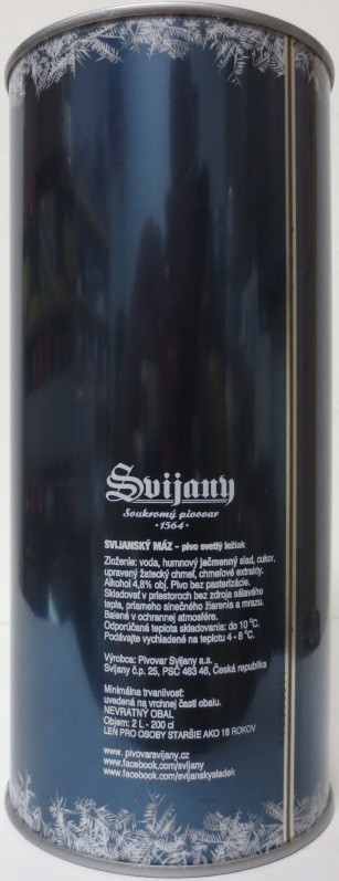 Svijany SVIJANSKÝ MÁZ Pivolej ELIT VEĹKÝ KASTRÓL Namaž sa taktiež na Vianoce (200cl) č.1