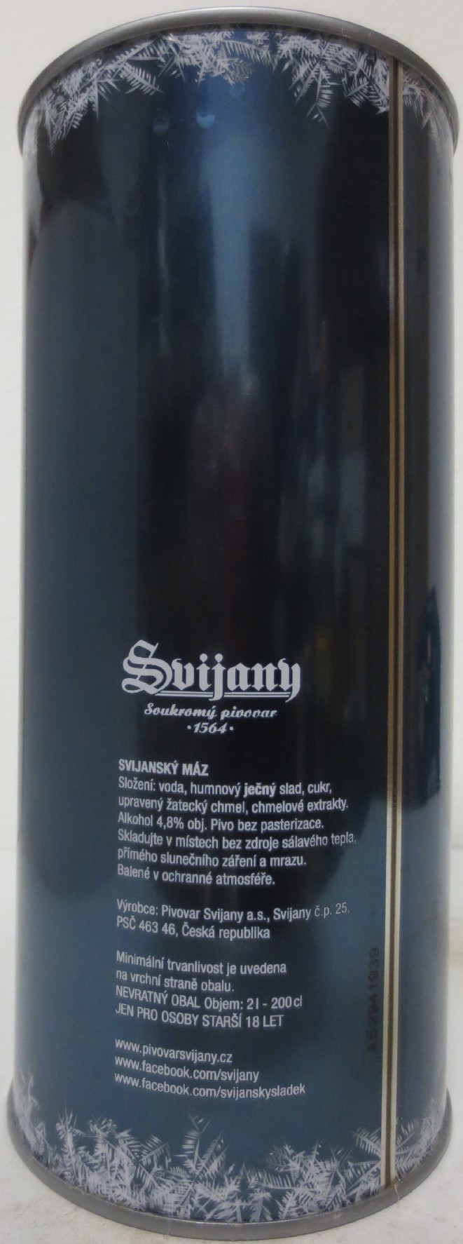 Svijany SVIJANSKÝ MÁZ Pivolej ELIT VELKÝ KASTRÓL Zmazej se taky o Vánocích (200cl) č.1