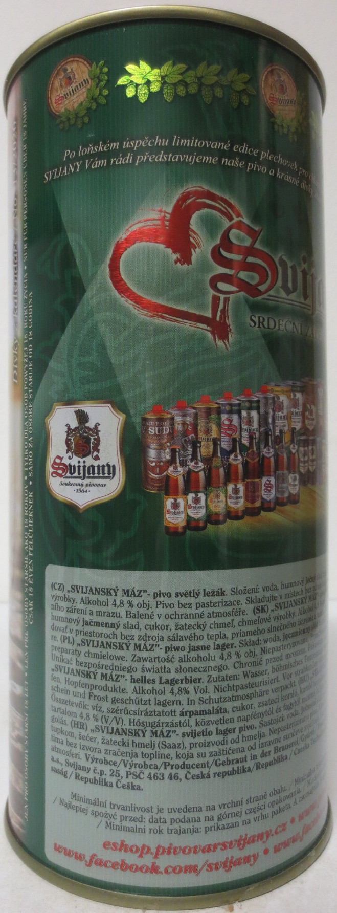 Svijany SVIJANSKÝ MÁZ dívky z kalendáře -No. 013/2020 (200cl)