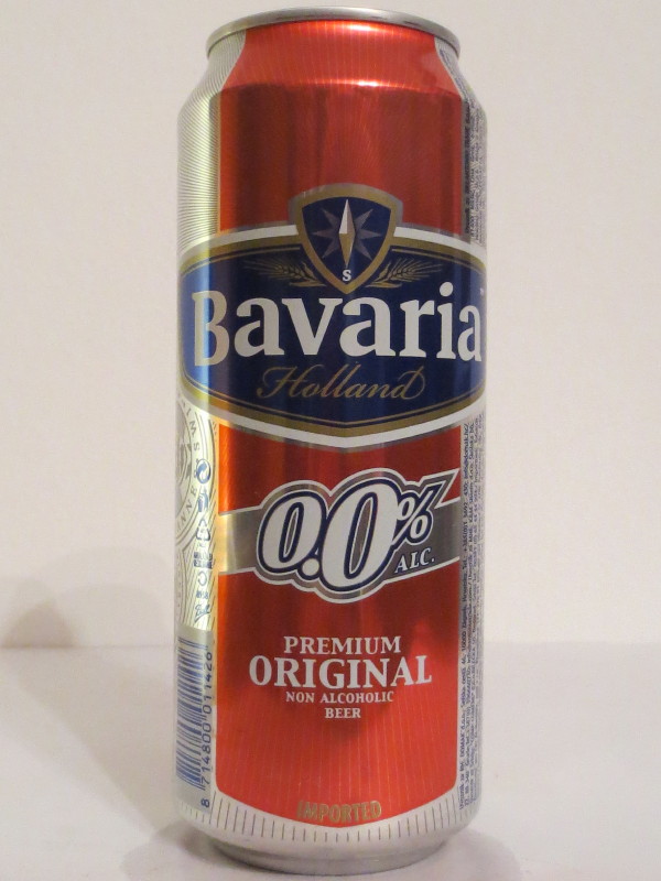 Bavaria Holland 0.00% ALC. PREMIUM ORIGINAL NON ALCOHOLIC BEER (50cl) (B/O)