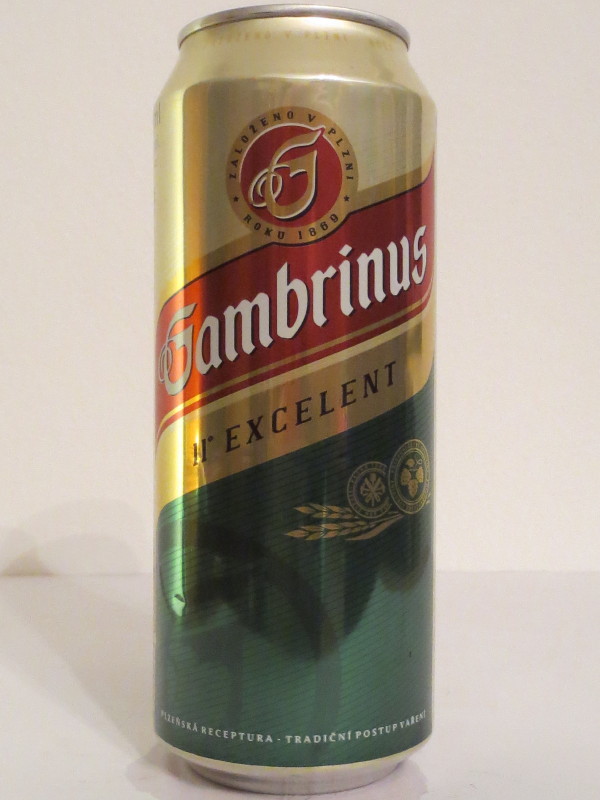 Gambrinus 11° EXCELENT (50cl) (B/O)