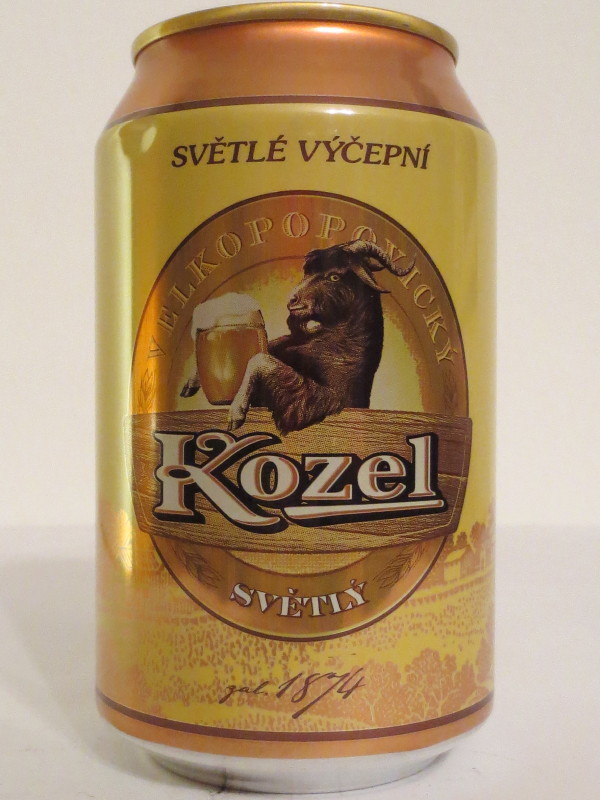 SVĚTLÉ VÝČEPNÍ VELKOPOPOVICKÝ Kozel SVĚTLÝ (33cl) (B/O) č.1