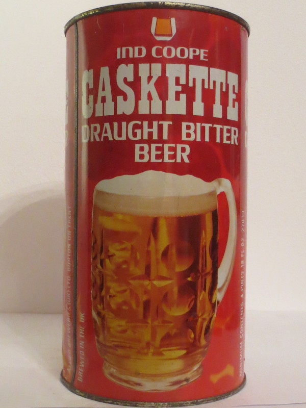 IND COOPE CASKETTE DRAUGHT BITTER BEER (278cl)