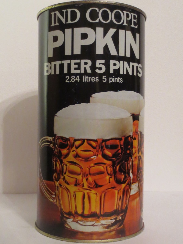 IND COOPE PIPKIN BITTER 5 PINTS 2.84 litres 5 pints (284cl)