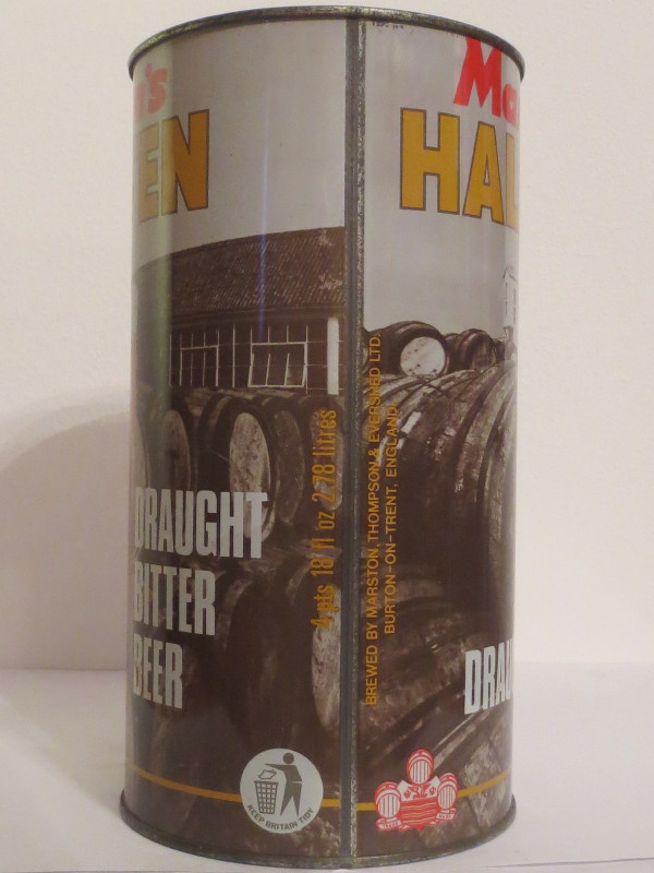 Marston´s HALF TEN DRAUGHT BITTER BEER (278cl) Nr.1