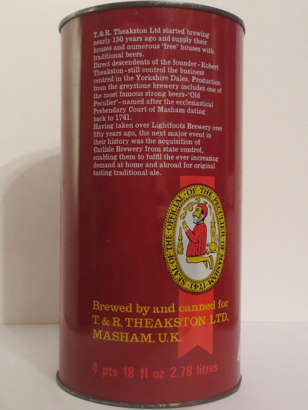 THEAKSTON BEST BITTER (278cl)