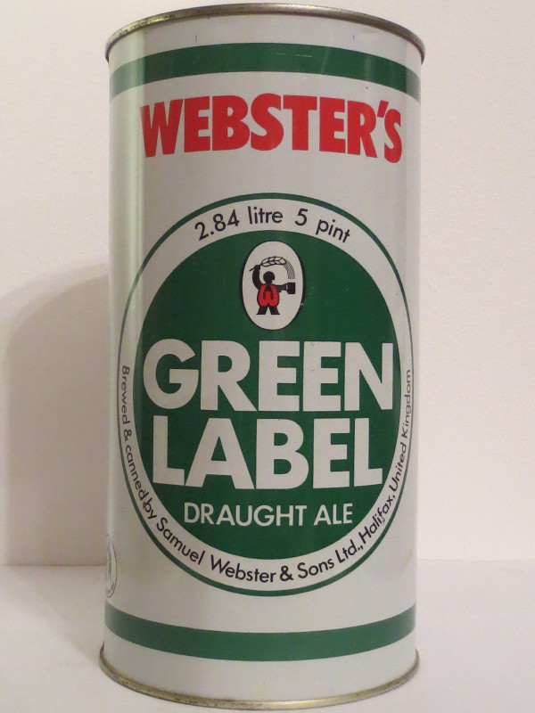 WEBSTER´S GREEN LABEL DRAUGHT ALE (284cl)