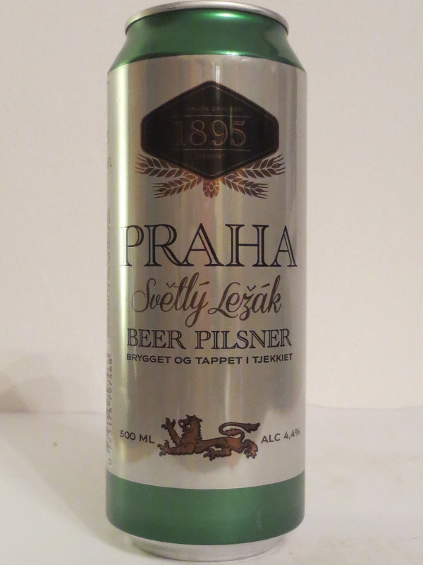 PRAHA Světlý Ležák BEER PILSNER (50cl) (B/O)