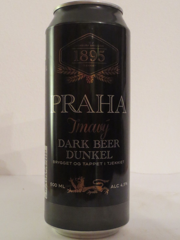 PRAHA Tmavý DARK BEER DUNKEL (50cl) (B/O)