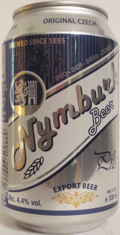 Nymburk Beer Pils EXPORT BEER (33cl) (B/O) č.1 