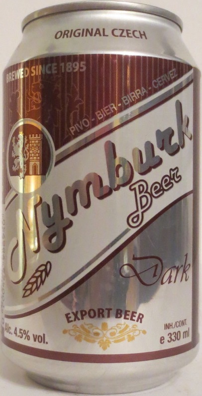 Nymburk Beer Dark EXPORT BEER (33cl) (B/O) č.1 