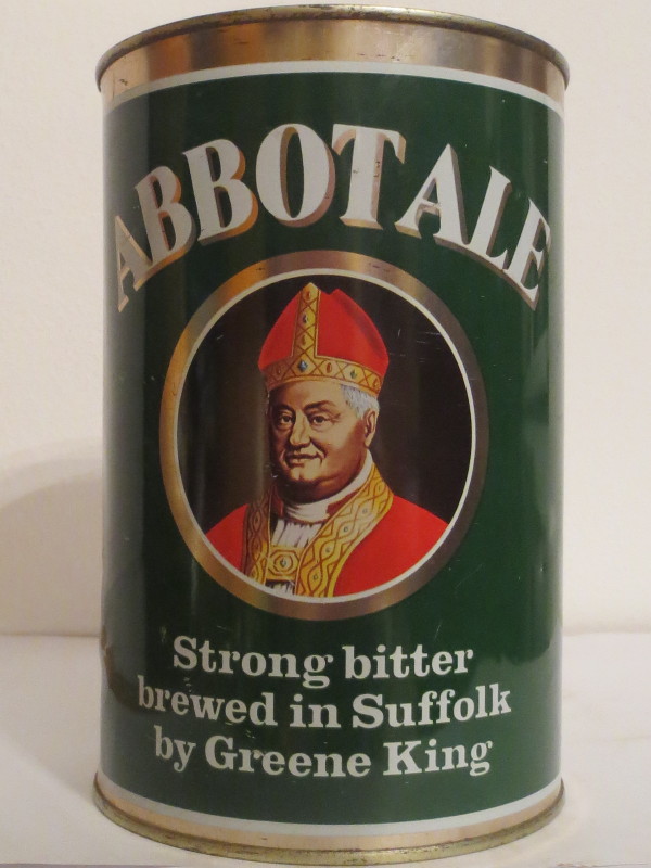 ABBOTALE strong bitter brewed in Suffolk by Greene King (222cl) Nr.1