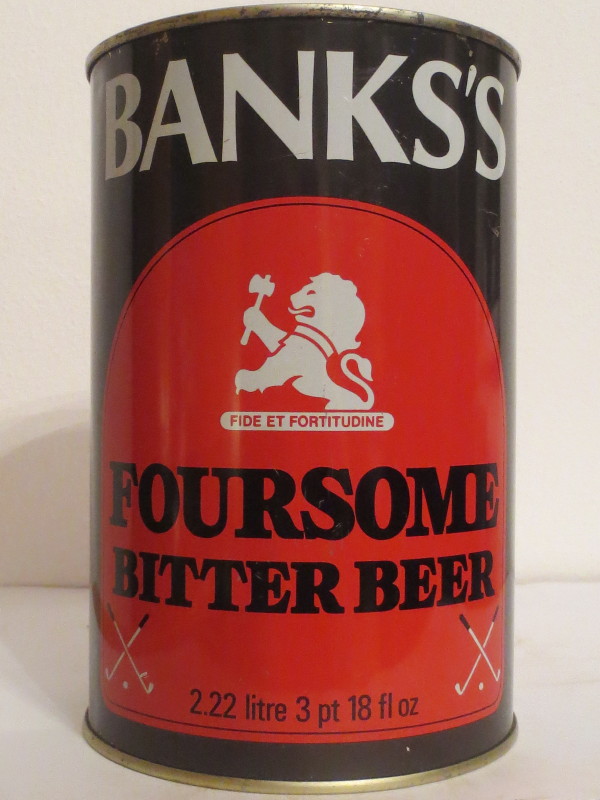 BANKS´S FOURSOME BITTER BEER (222cl) Nr.2