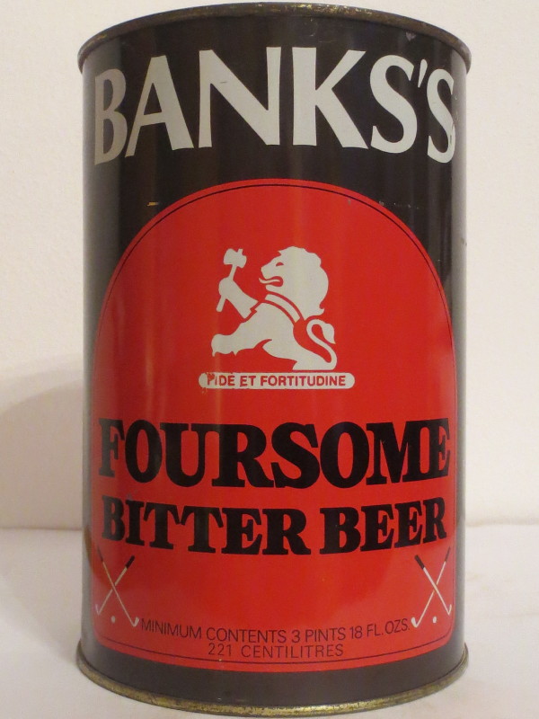 BANKS´S FOURSOME BITTER BEER (221cl)