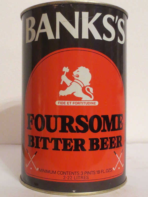 BANKS´S FOURSOME BITTER BEER (222cl) Nr.3