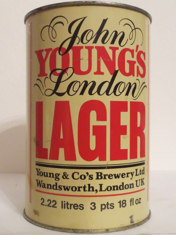 John YOUNG´S London LAGER (222cl)