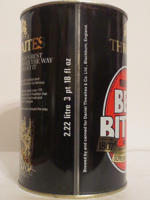 THWAITES BRITAIN´S BEST BITTER (222cl)