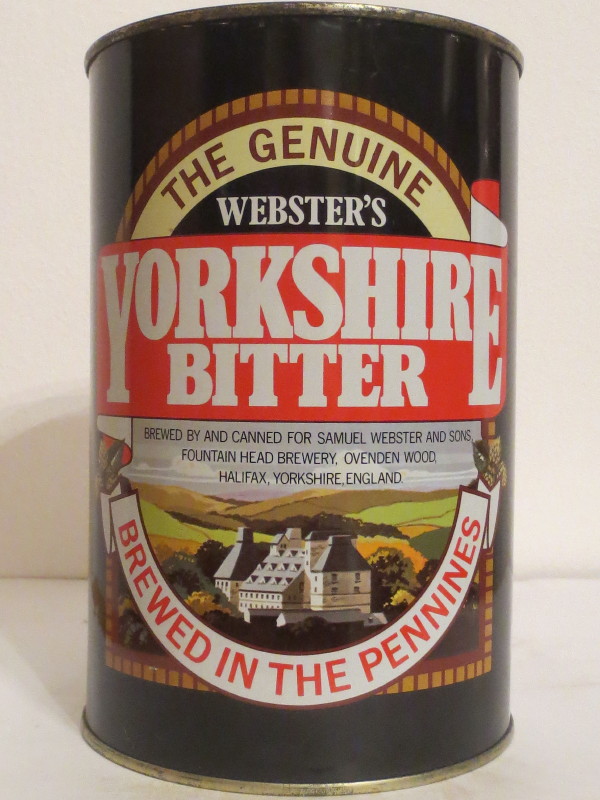 WEBSTER´S YORKSHIRE BITTER (222cl) Nr.2